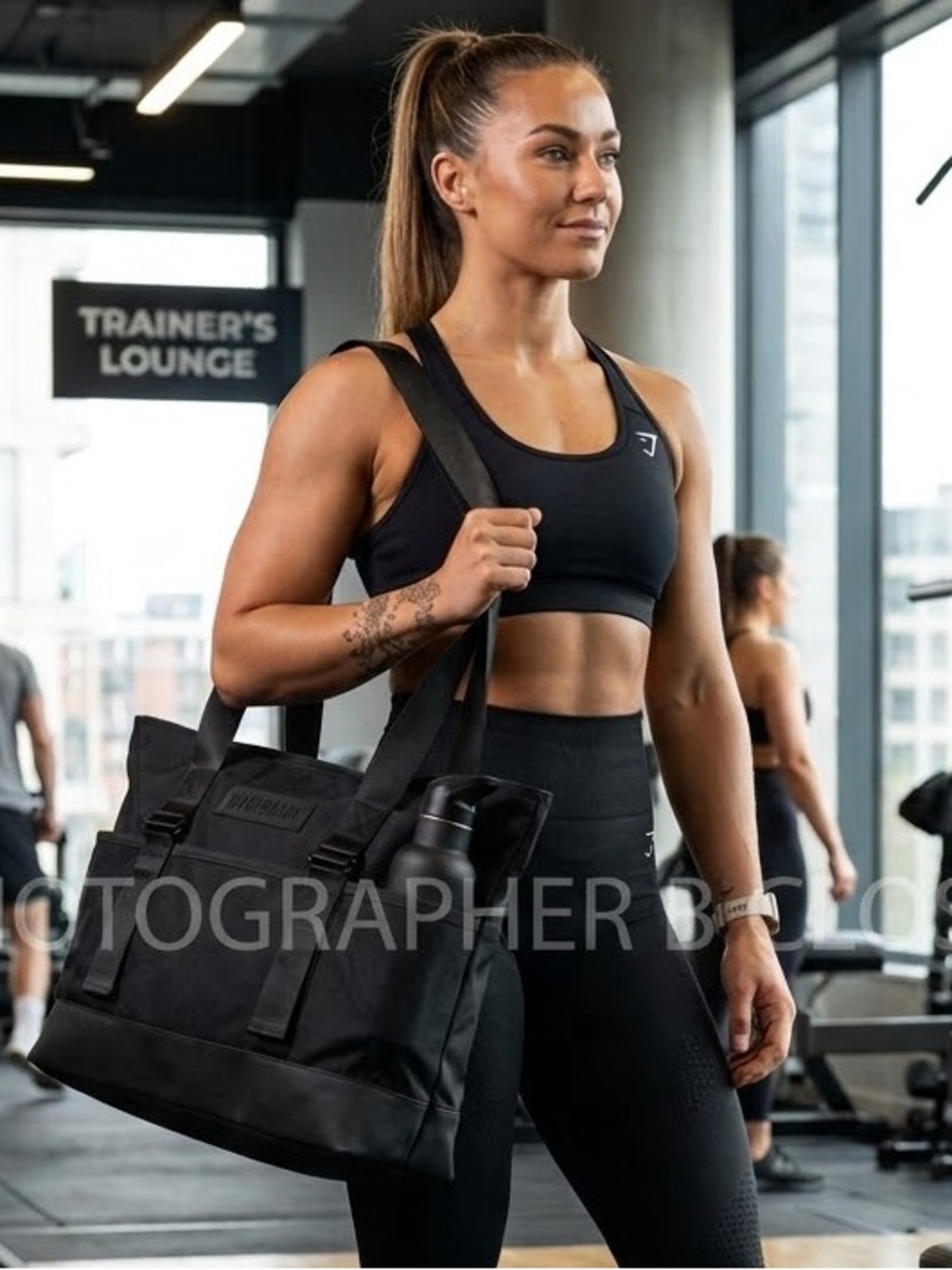 GYMSHARK new with tags Everyday tote black